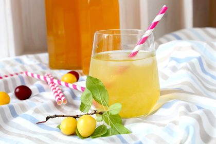 Kriecherlsirup Rezept aka. Mirabellen Sirup Rezept ohne Entkernen oder Flotte Lotte