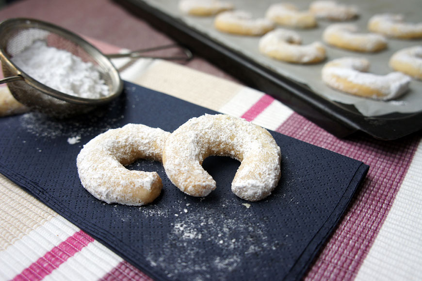 Vanillekipferl traditionelles Grundrezept