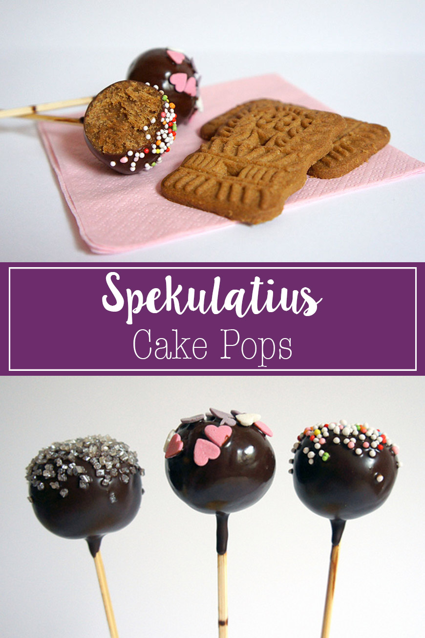 Spekulatius Cake Pops - das Weihnachtsgebäck mal anders!