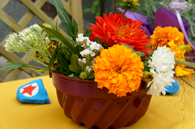 Zirkus Gartenfest - das Buffet