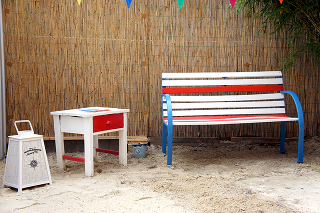 Strand im Vorgarten