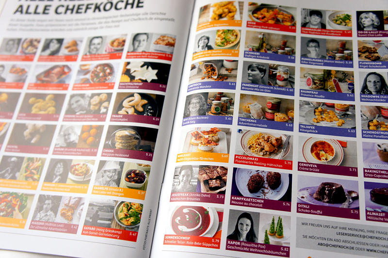 Lesestoff: Chefkoch Magazin