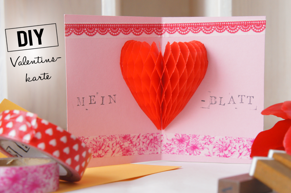 DiY Valentinstagskarte