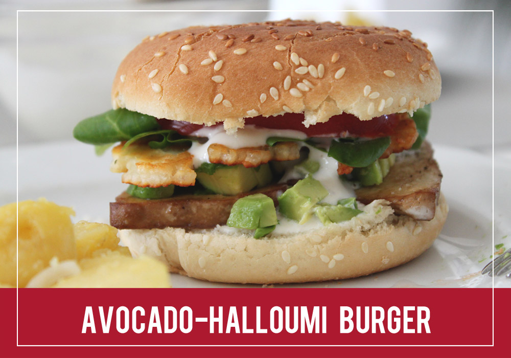 Avocado-Halloumi Burger | orangenmond.at