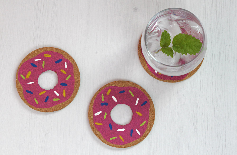 DiY Donut Untersetzer