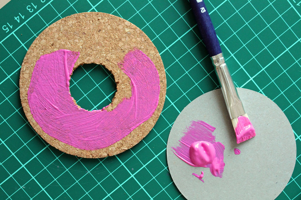 DiY Donut Untersetzer