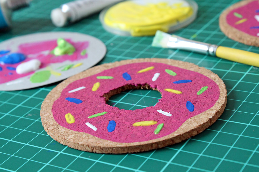 DiY Donut Untersetzer