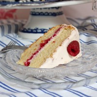 Himbeer - Topfen Torte