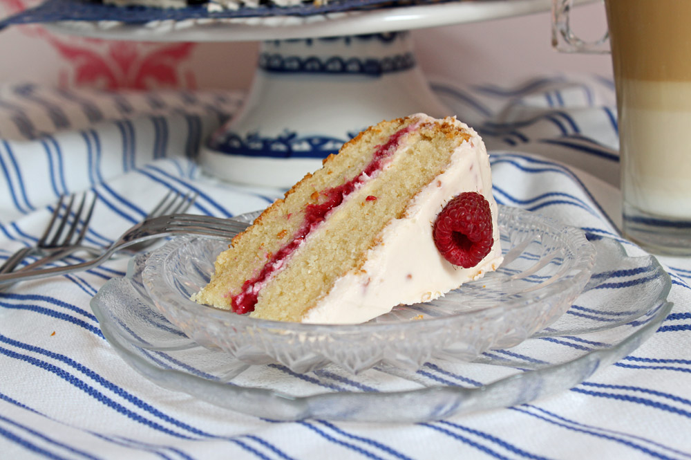 Himbeer - Topfen Torte