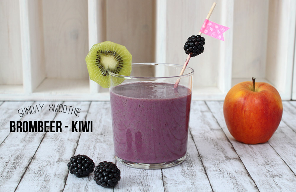 Sunday Smoothie: Brombeer-Kiwi Smoothie | orangenmond.at