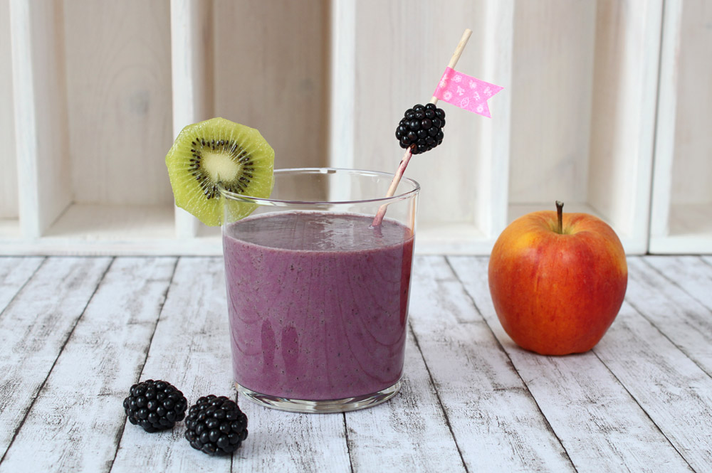 Sunday Smoothie: Brombeer-Kiwi Smoothie | orangenmond.at