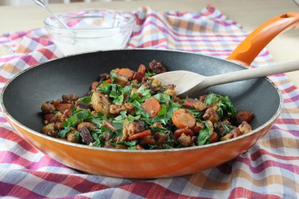 Essen mit Plan: Resteküche - Knödel G'röstel