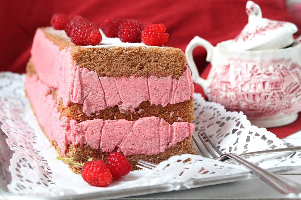 Schoko-Himbeer Schichtkuchen – Orangenmond