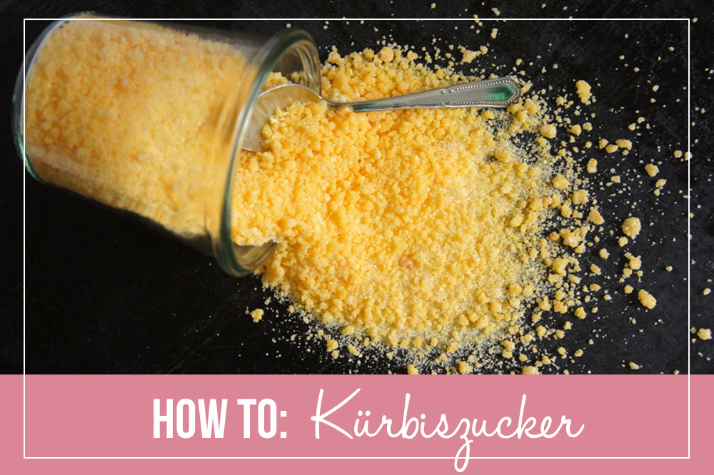 How To: Pumpkin Sugar / Kürbiszucker | orangenmond.at