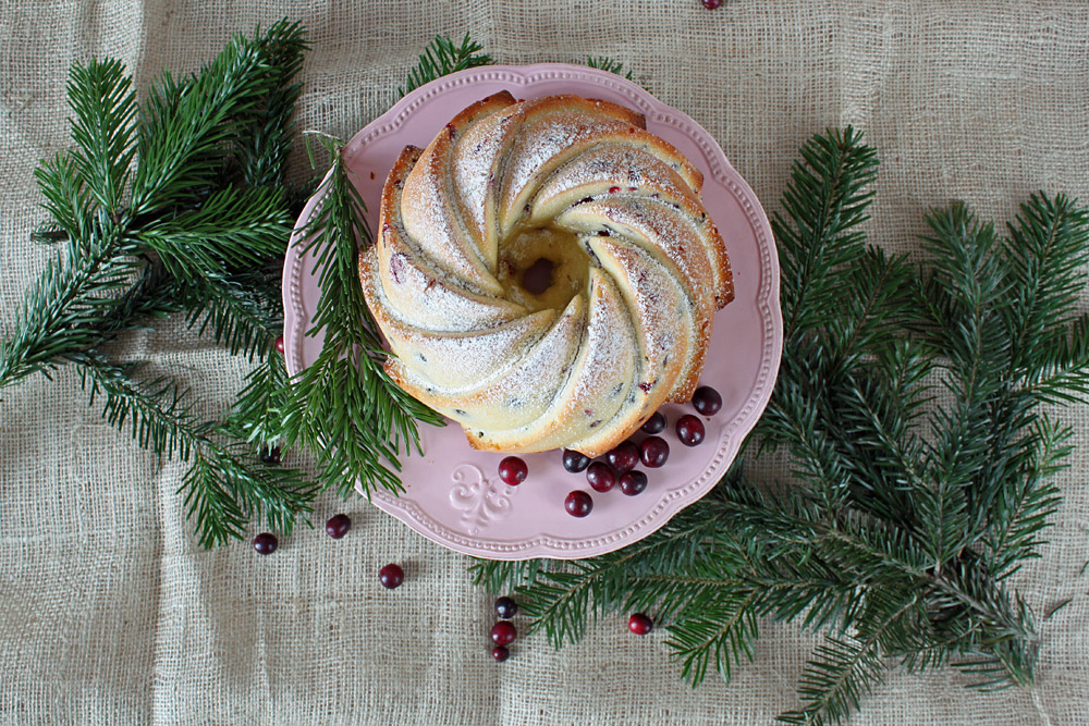 Cranberry & Buttermilch Gugelhupf / Cranberry Buttermilk Bundt Cake | Orangenmond