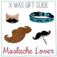 Christmas Gift Guide: Mustache Lover | orangenmond.at