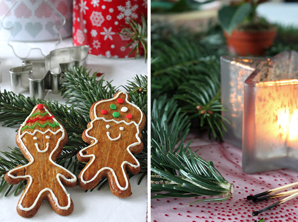 Lebkuchenmännchen Platzkarten / Gingerbread Man Place Cards | orangenmond.at