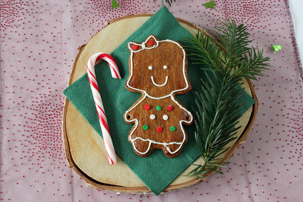 Lebkuchenmännchen Platzkarten / Gingerbread Man Place Cards | orangenmond.at