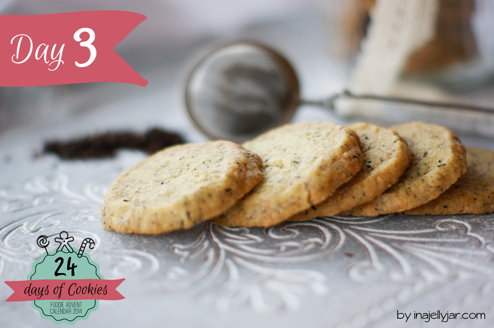 24 Days of Cookies - Day 3: Earl Grey Cookies