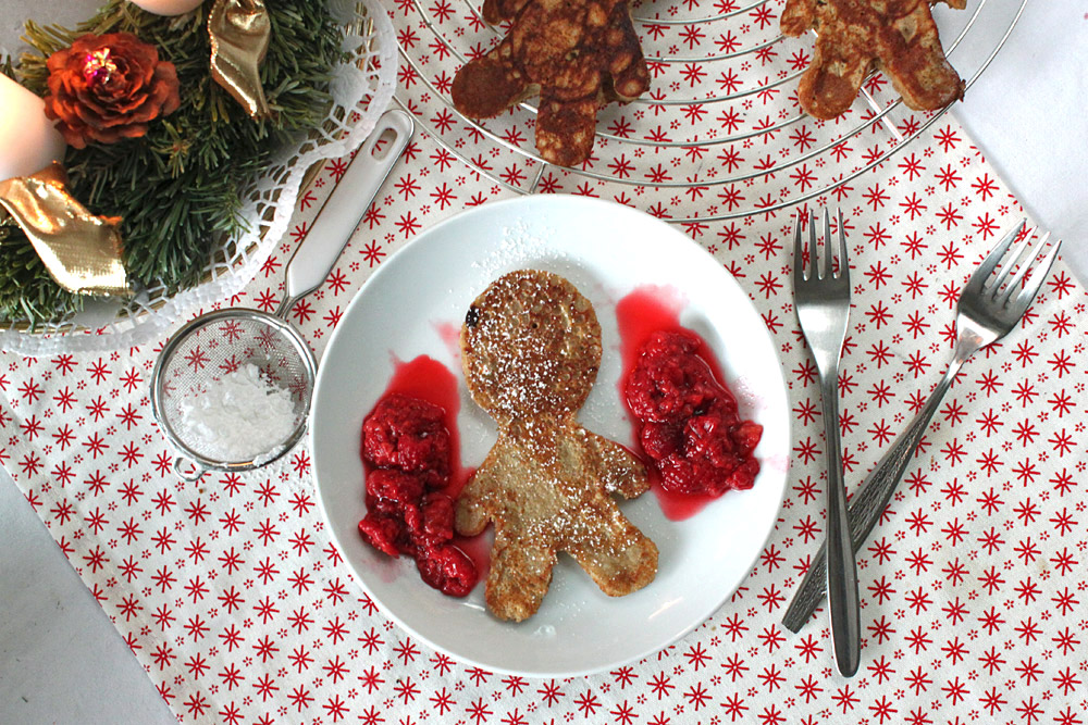 24 Days of Cookies - Day 21: Gingerbread Pancakes