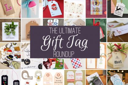 The ulitmate Gift Tag Roundup