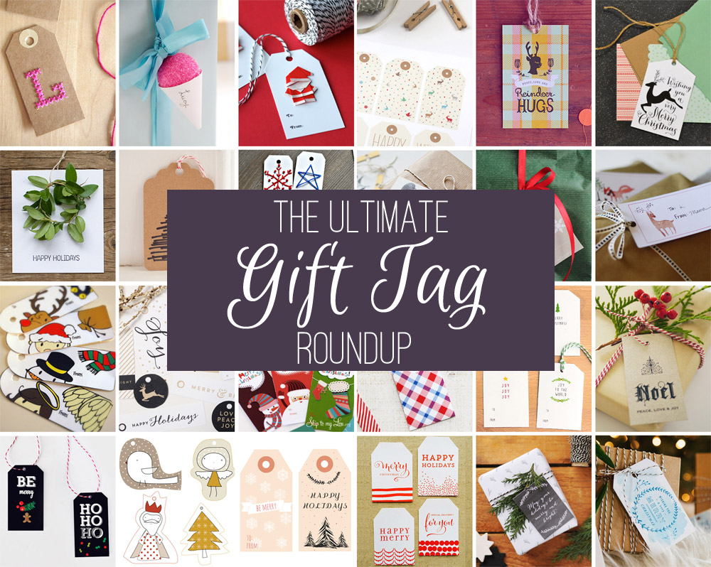 The ulitmate Gift Tag Roundup