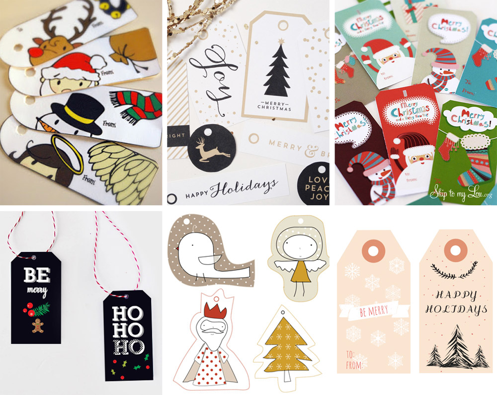 The ulitmate Gift Tag Roundup - Modern Edition