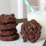 Schoko-Kichererbsen Cookies *** Chocolate Chickpea Cookies | orangenmond.at