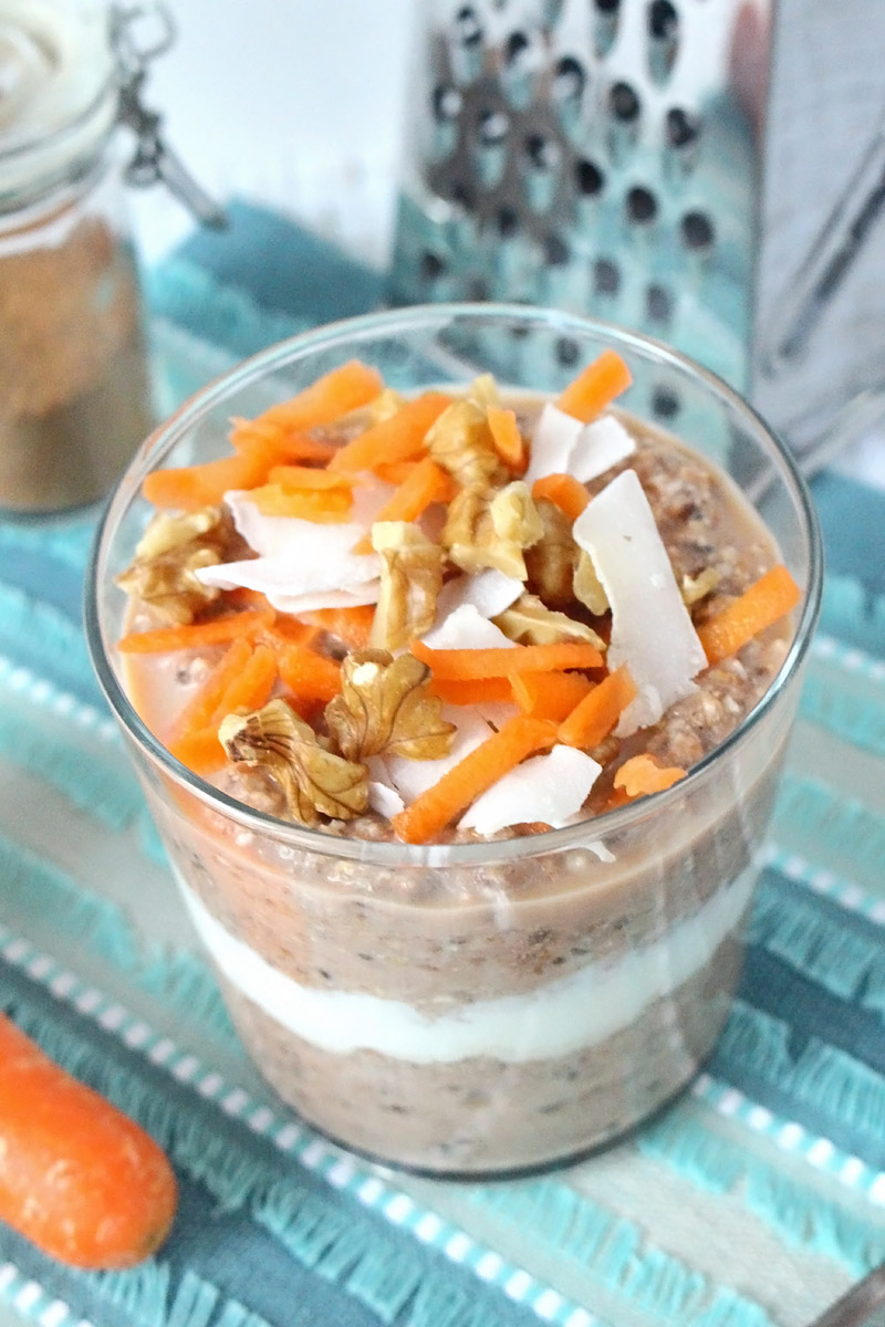 Carrot Cake Overnight Oats | orangenmond.at