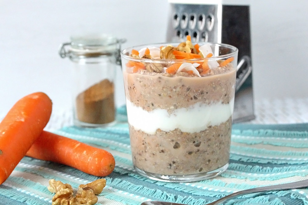 Carrot Cake Overnight Oats | orangenmond.at