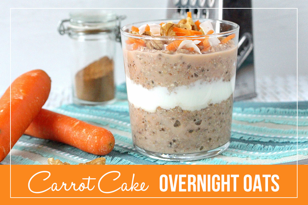 Carrot Cake Overnight Oats | orangenmond.at