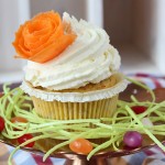 Karotten Cupcakes mit Zitronen-Mascarpone-Topping / Carrot Cupcakes with Lemon-Mascarpone-Topping | orangenmond.at