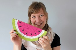 Wassermelonen Memo Board | orangenmond.at