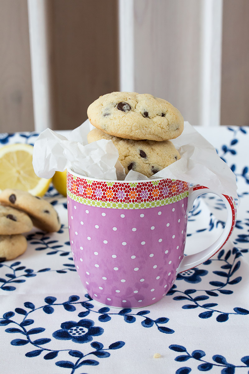 Lemon Chocoloate Chip Cookies | orangenmond.at