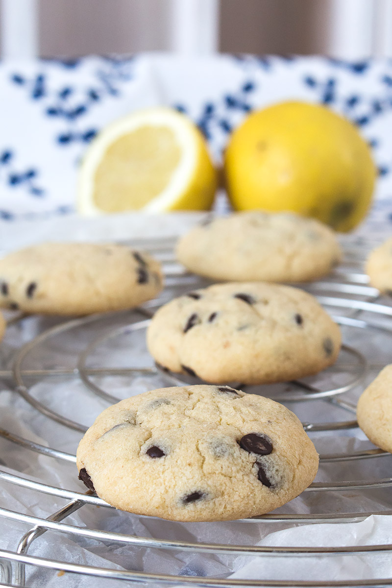 Lemon Chocoloate Chip Cookies | orangenmond.at