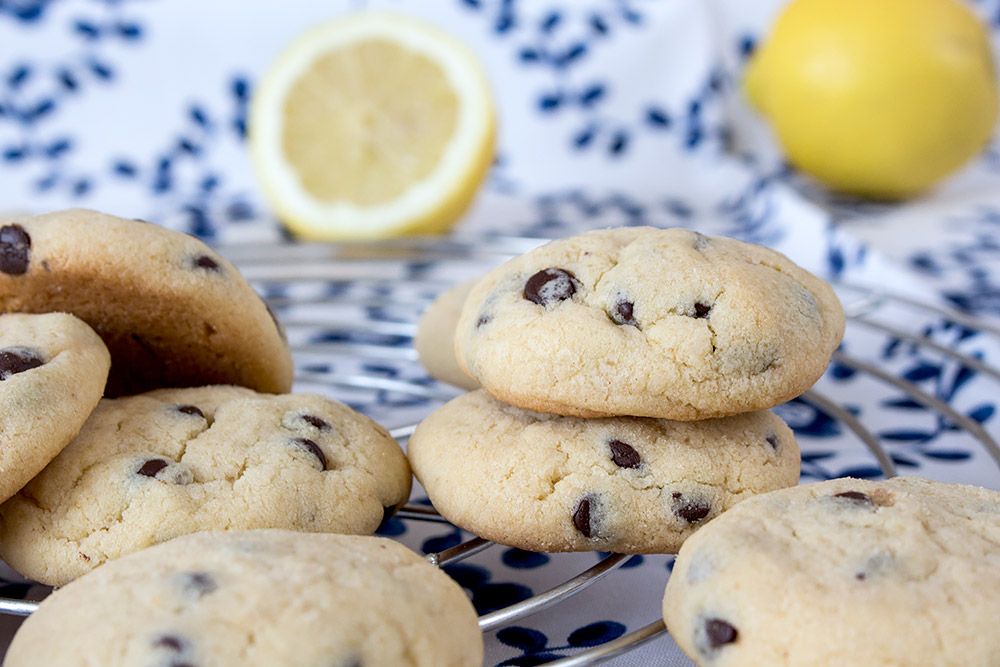 Lemon Chocoloate Chip Cookies | orangenmond.at