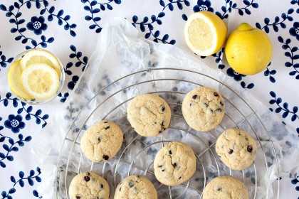 Lemon Chocoloate Chip Cookies | orangenmond.at