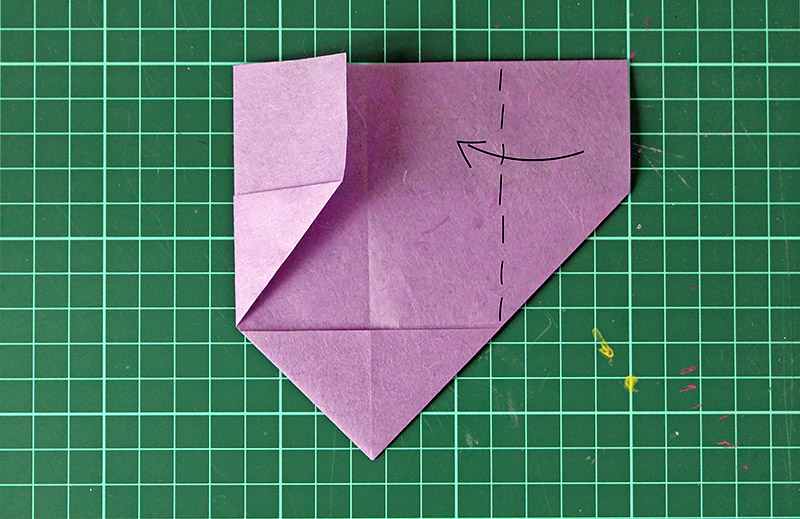 DiY Origami Herz How To | Orangenmond.at