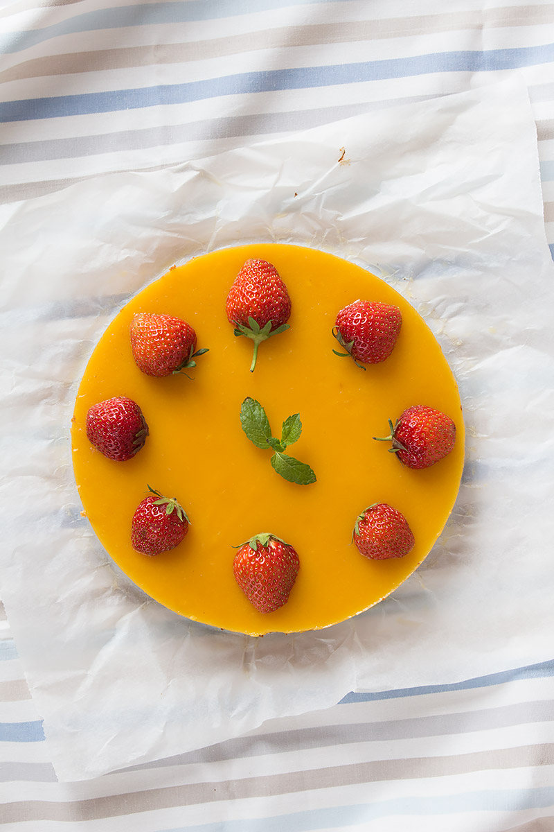 Mango Eiscreme Cheesecake – Orangenmond