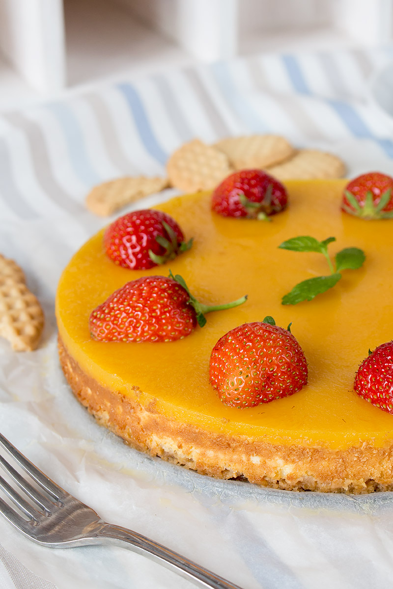 Mango Eiscreme Cheesecake – Orangenmond