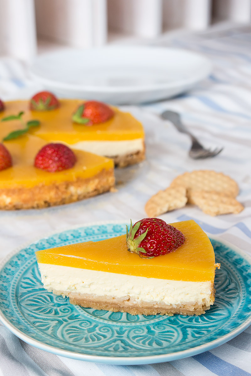 Mango Eiscreme Cheesecake – Orangenmond