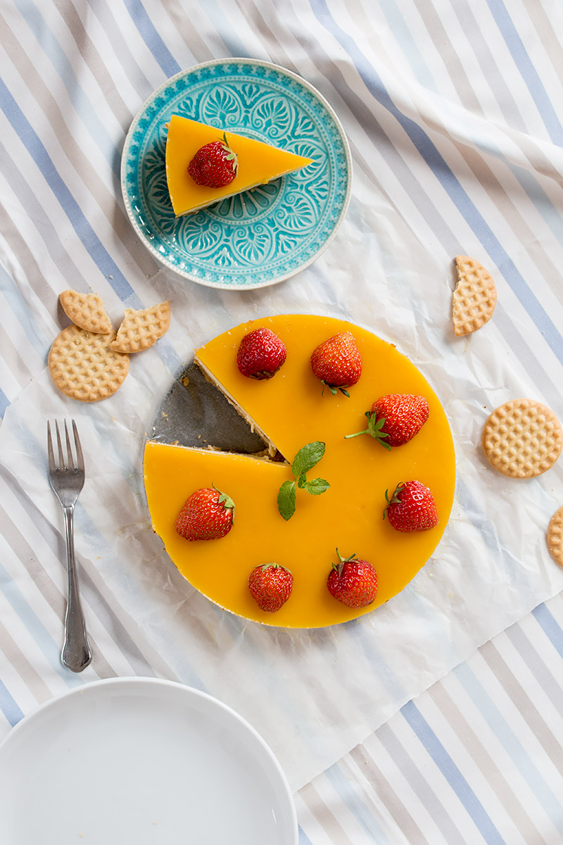 Mango Eiscreme Cheesecake | orangenmond.at