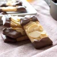 Mandel Shortbread Cookies Rezept