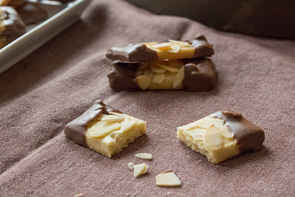Mandel Shortbread Cookies Rezept
