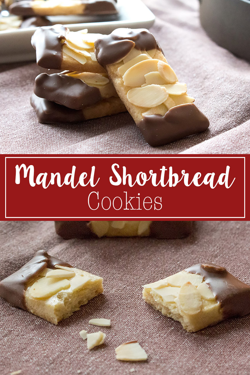 Mandel Shortbread Cookies Rezept