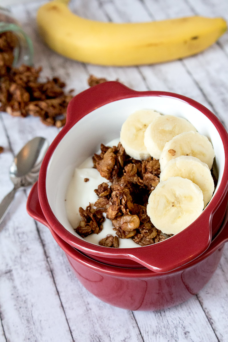 Schokobananen Granola