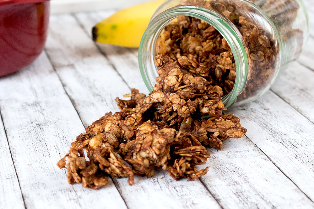 Schokobananen Granola