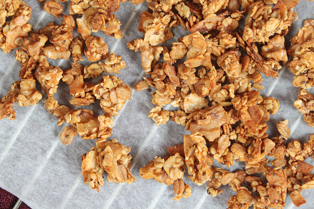 Süßkartoffelgranola / Sweet Potato Granola | orangenmond.at