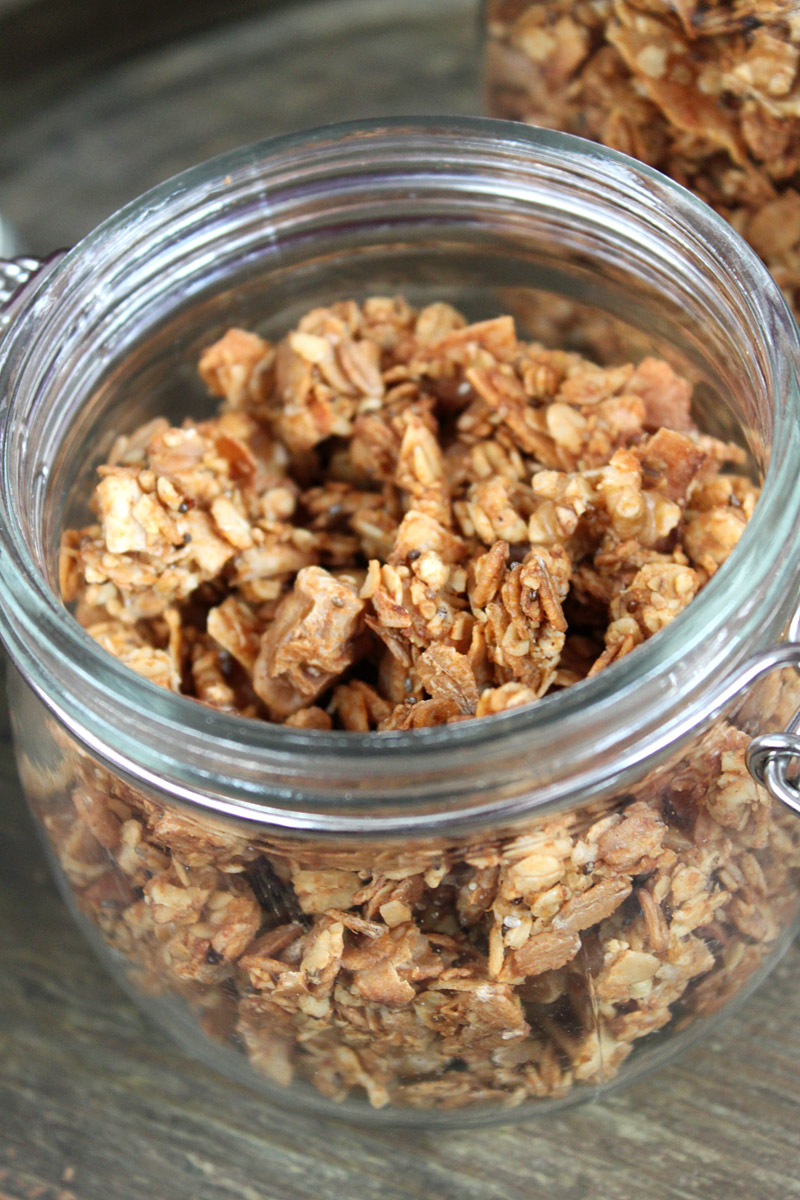 Süßkartoffelgranola / Sweet Potato Granola | orangenmond.at