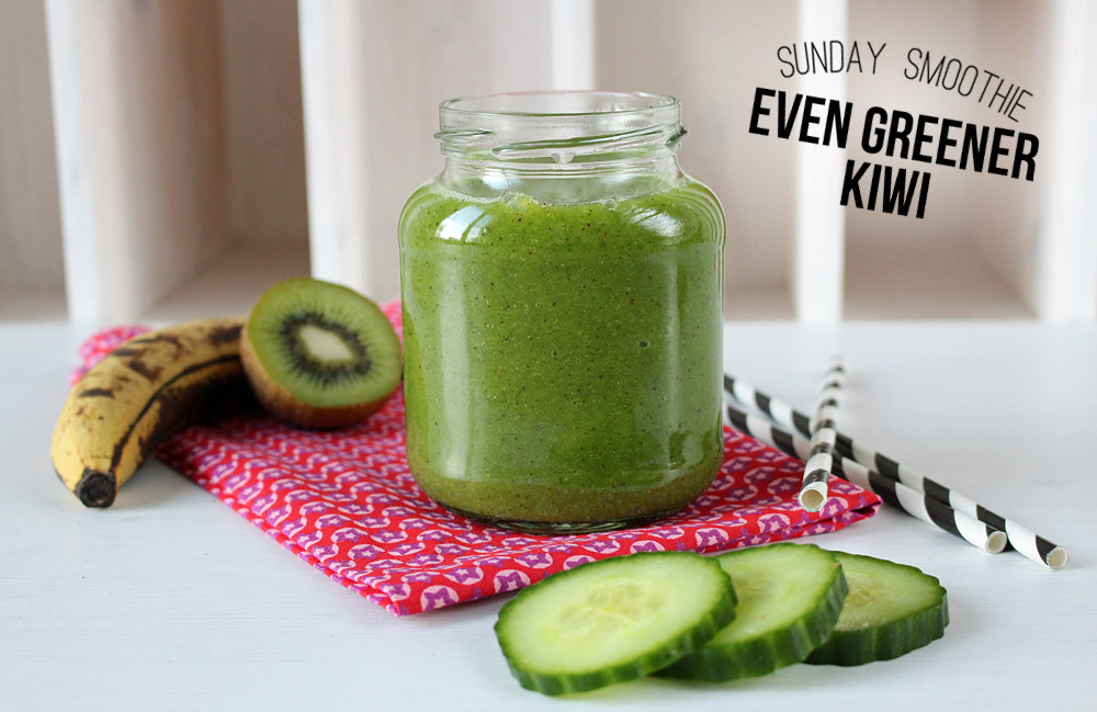 Sunday Smoothie: Even Greener Kiwi | orangenmond.at